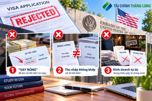 Những lỗi khiến hồ sơ bị từ chối