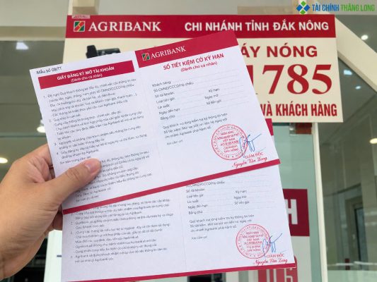 Sổ tiết kiệm dùng để xác nhận số dư xin visa