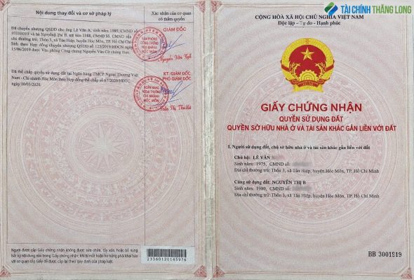 Chứng minh tài sản