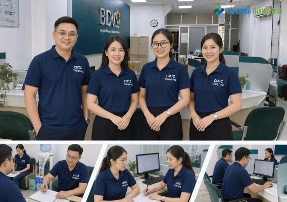 Đội ngũ nhân sự CMTC Thăng Long tư vấn và hỗ trợ khách hàng.