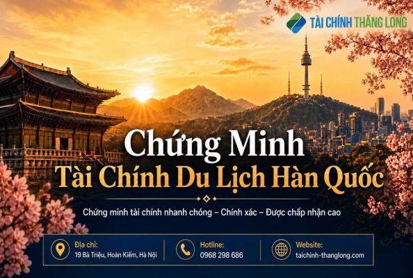 Chứng Minh Tài Chính Du Lịch Hàn Quốc